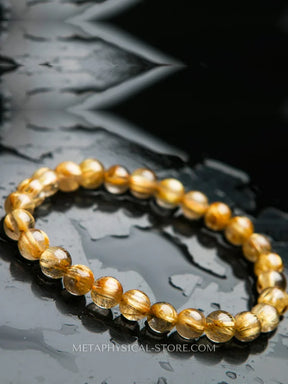 Rutilated Quartz Bracelet