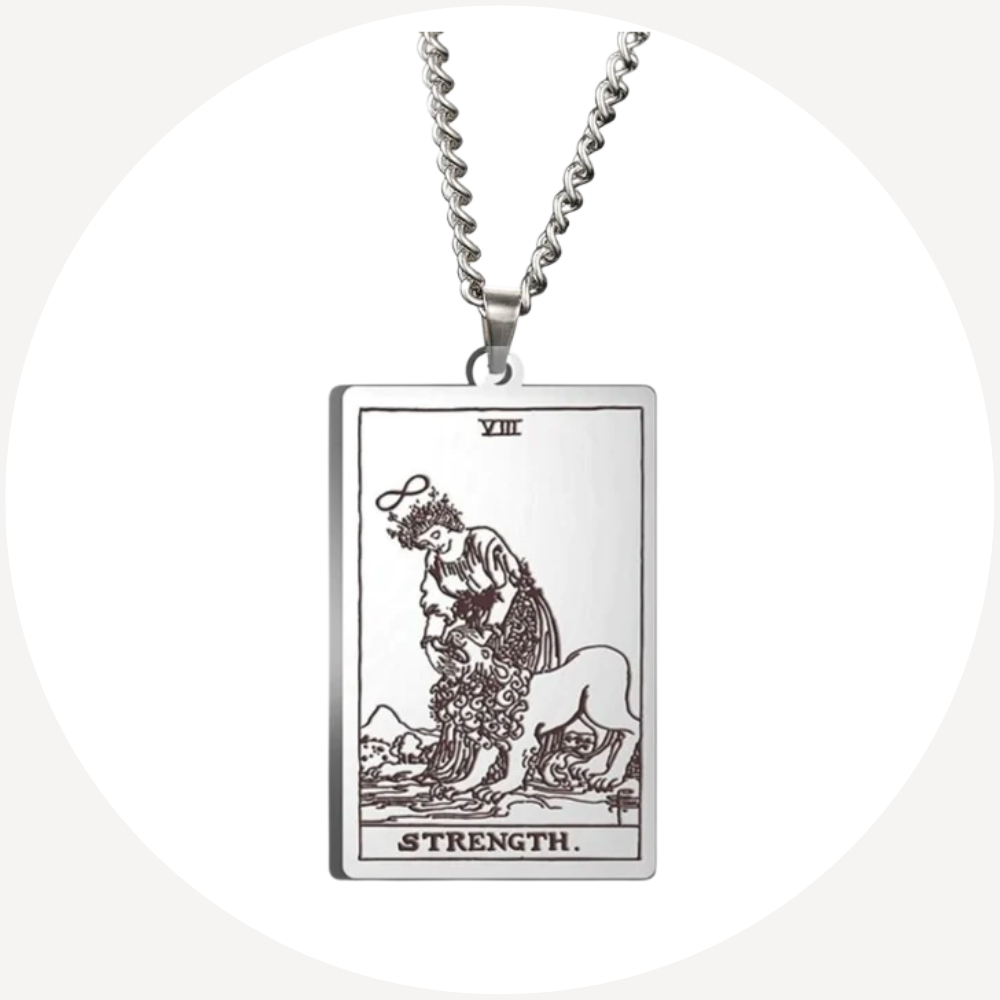 tarot card necklaces
