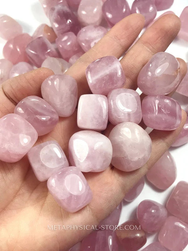 Tumbled Rose Quartz - Rose quartz