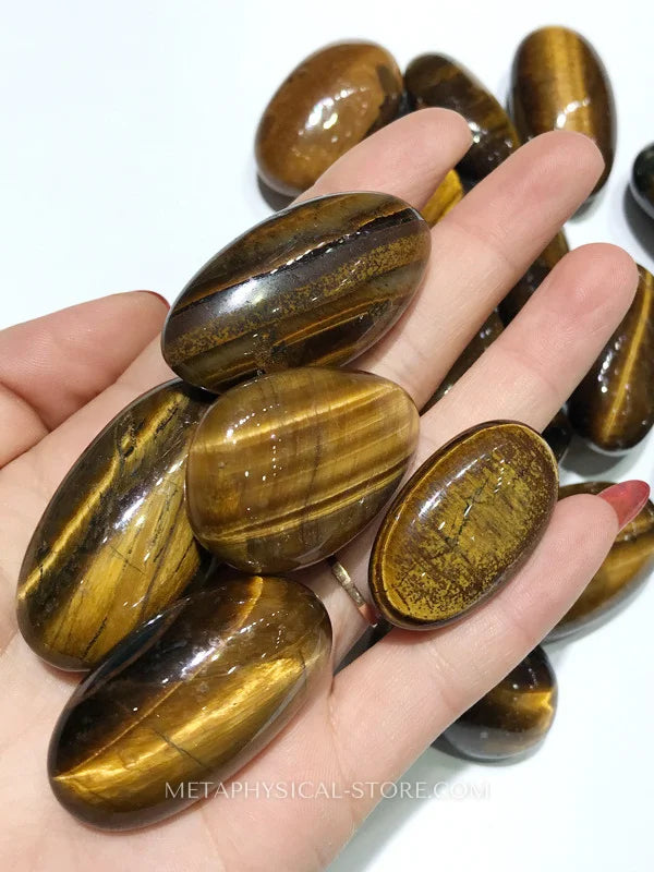 Tumbled Tiger Eye - Tiger eye