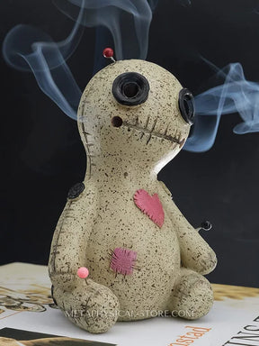 Voodoo doll incense holder