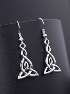 Boucles d'oreilles à nœud celtique irlandais