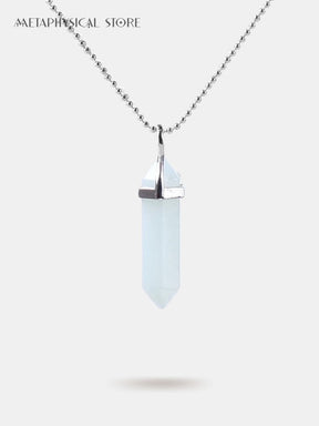 Amazonite crystal necklace