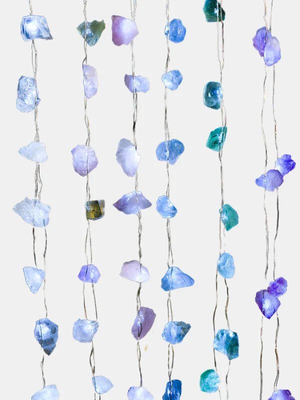 Amethyst string lights