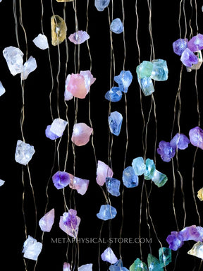 Amethyst string lights