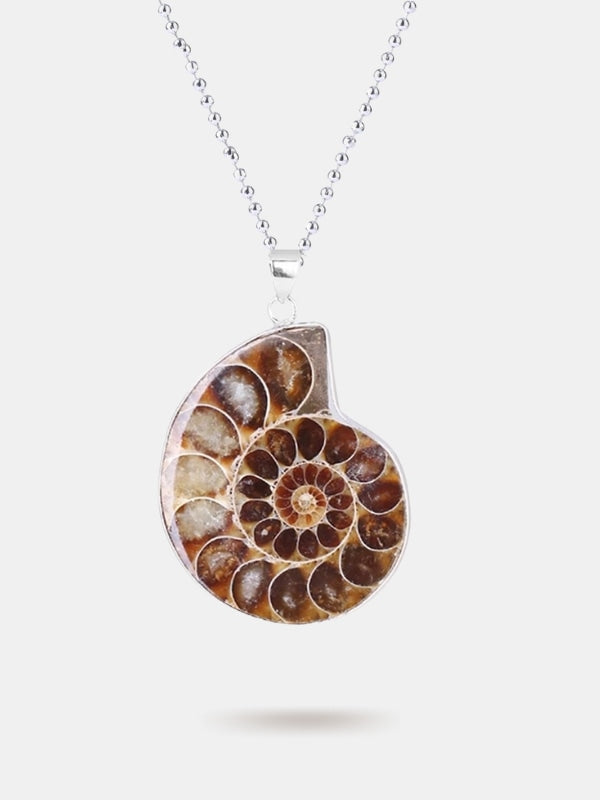 Ammonite necklace