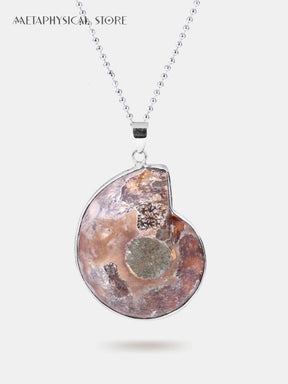 Ammonite necklace