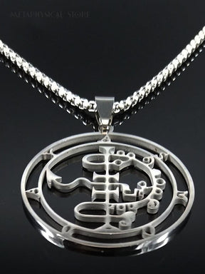 Asmodeus sigil necklace