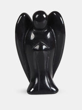 Black obsidian angel