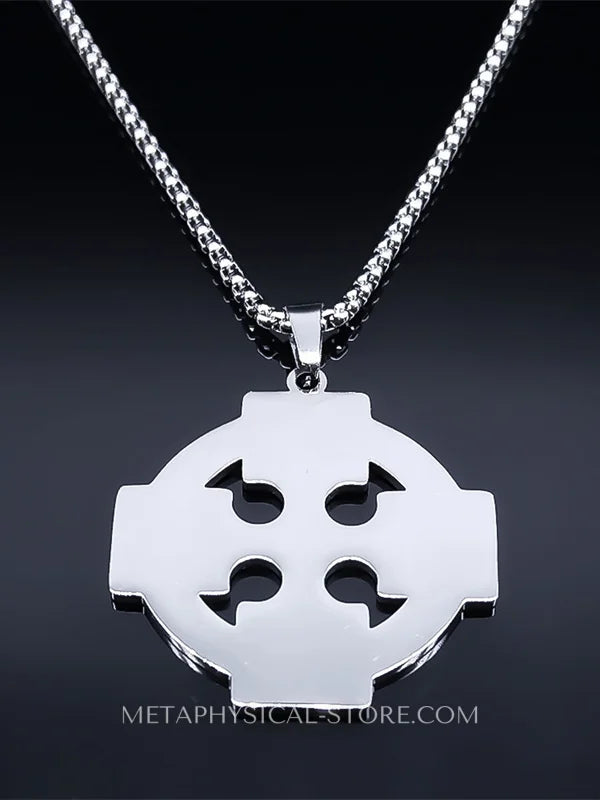 Celtic Knot Cross Necklace
