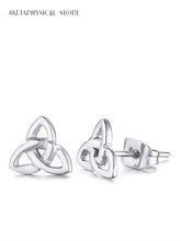 Celtic knot earrings