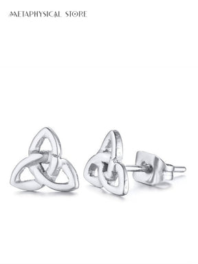 Celtic knot earrings