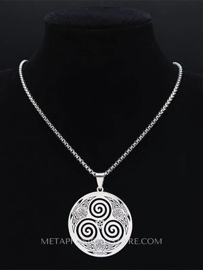 Celtic Triskele Necklace