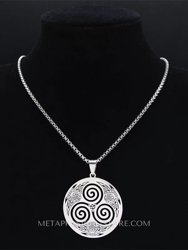 Celtic Triskele Necklace