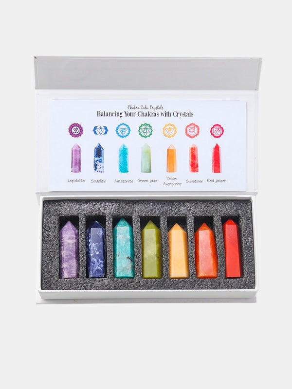 Chakra crystal set