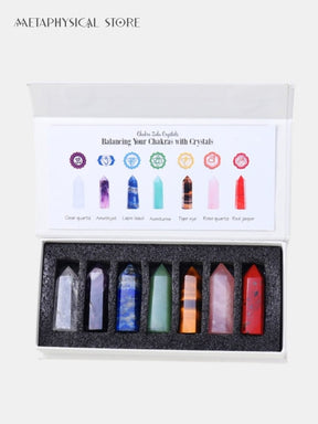 Chakra crystal set