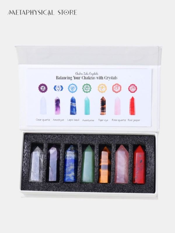 Chakra crystal set