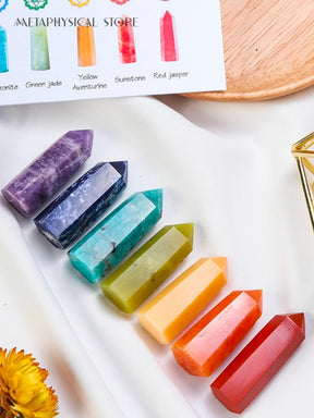 Chakra crystal set