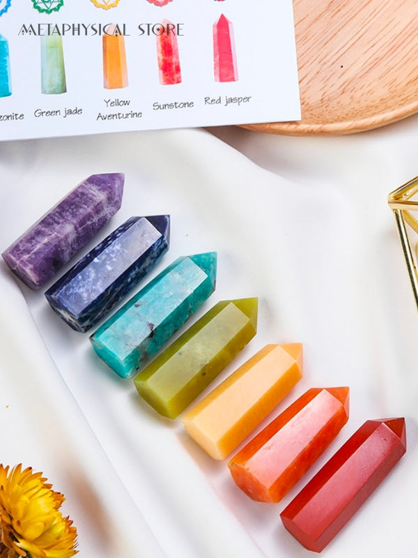 Chakra crystal set