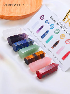 Chakra crystal set