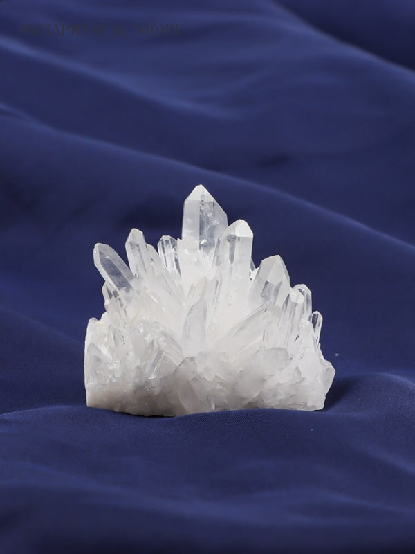 Clear quartz cluster