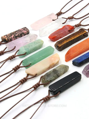 Crystal Slice Necklace