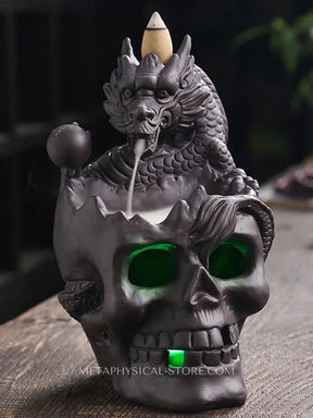 Dragon skull Incense Burner