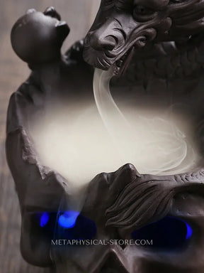 Dragon skull Incense Burner