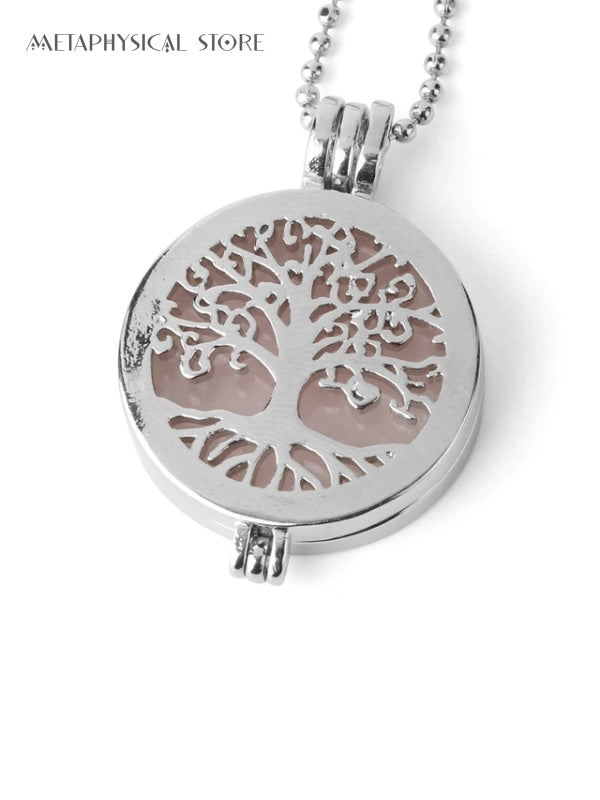 Essential oil Tree of life necklace