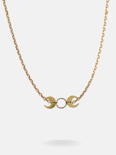 Gold witch necklace