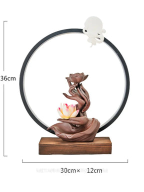 Hand incense burner