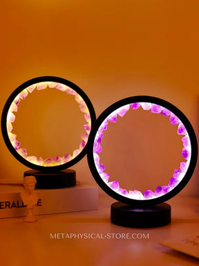 Healing Crystal Lamp