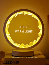 Healing Crystal Lamp Citrine