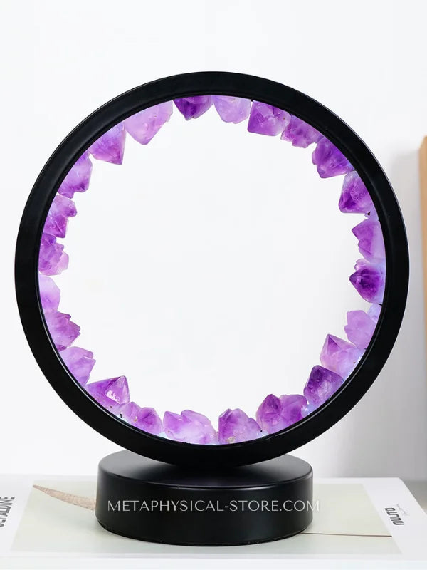 Healing Crystal Lamp