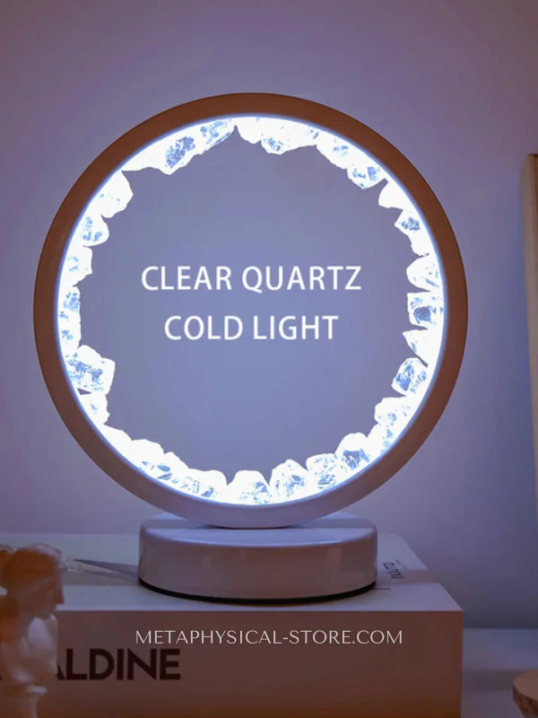 Healing Crystal Lamp Clear crystal