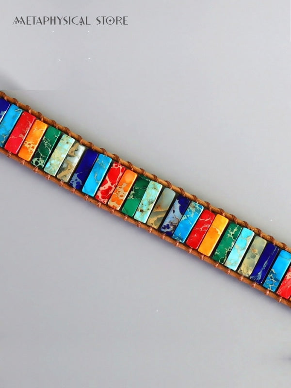 Jasper stone bracelet