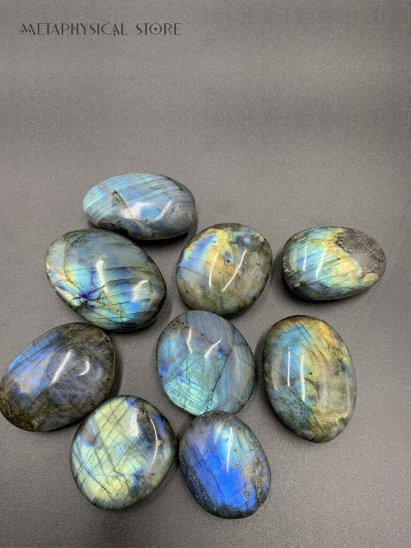 Labradorite palm stone