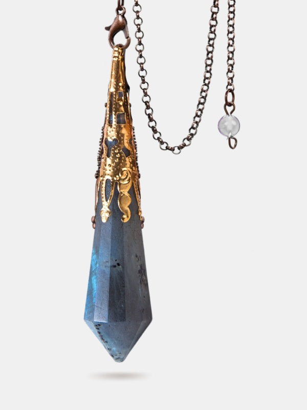 Labradorite pendulum