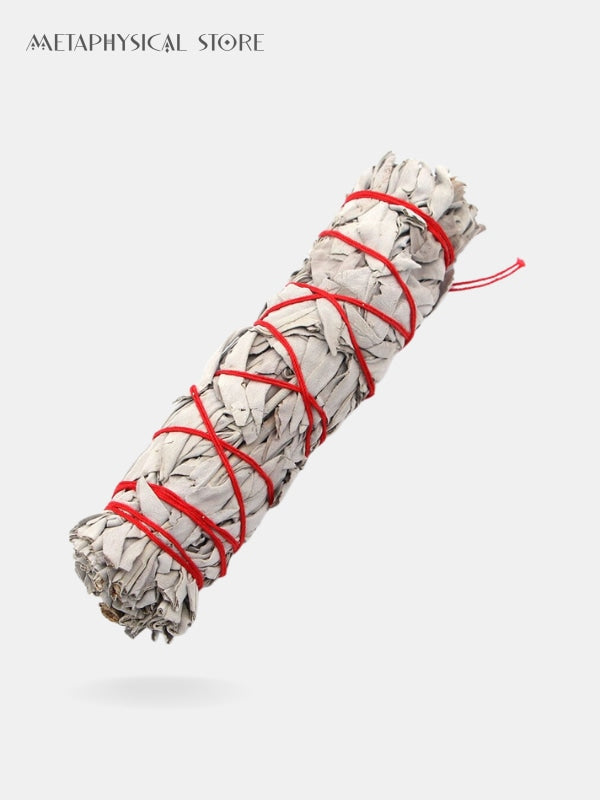 Large white sage smudge stick