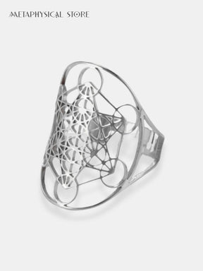 Metatron cube ring