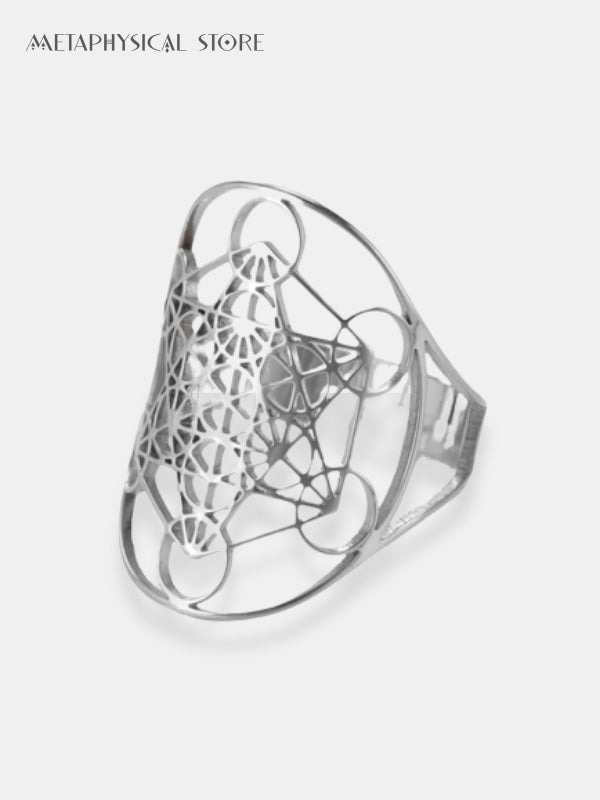 Metatron cube ring