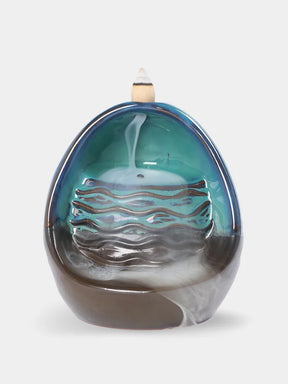 Modern backflow incense burner