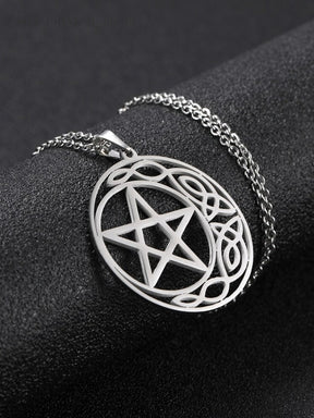 Moon Pentacle necklace