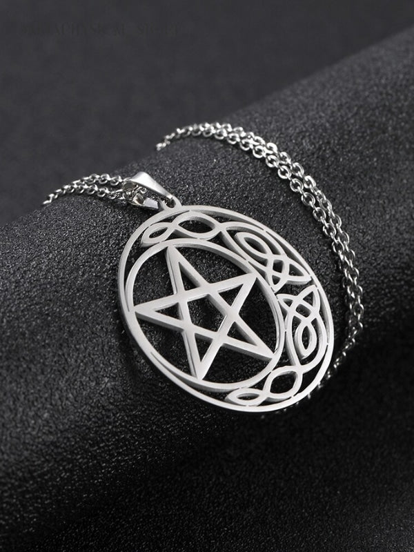 Moon Pentacle necklace