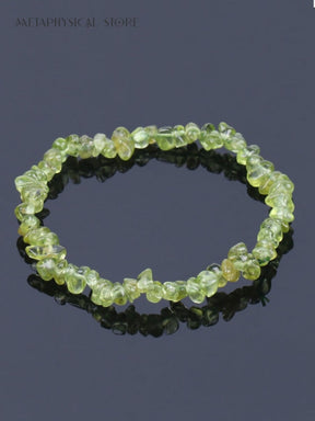 Olivine bracelet