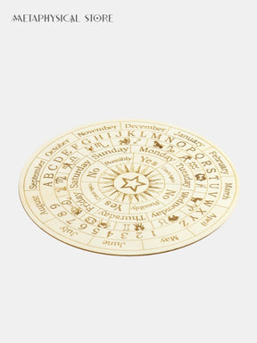Pendulum board with letters
