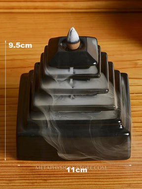 Pyramid incense burner