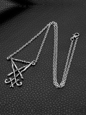 Sigil of Lucifer necklace
