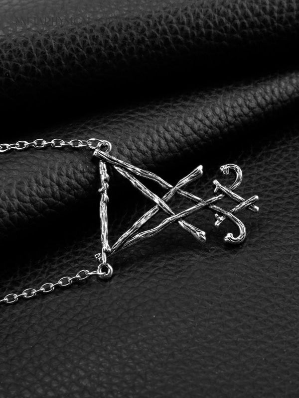 Sigil of Lucifer necklace