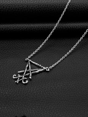 Sigil of Lucifer necklace